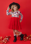 Girls Christmas Twirl Dress