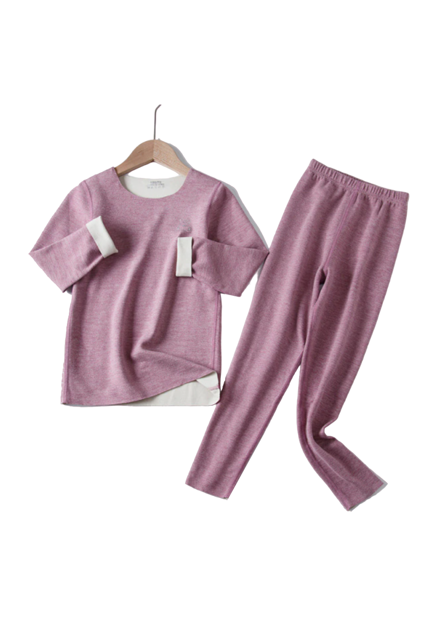 In Your Dreams Dusty Purple Long Sleeve Pajama Set