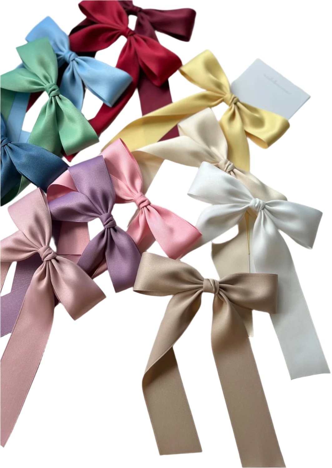 Girls Pinwheel Hair Bow Sets
