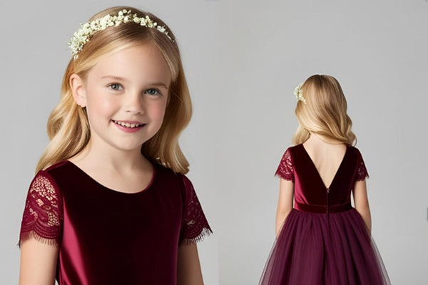 Fall 2025 Fabrics & Color Trends for flower girl and bridesmaid dresses