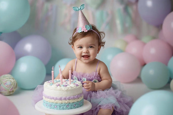 Baby Girl 1st Birthday Mermaid Party Ideas