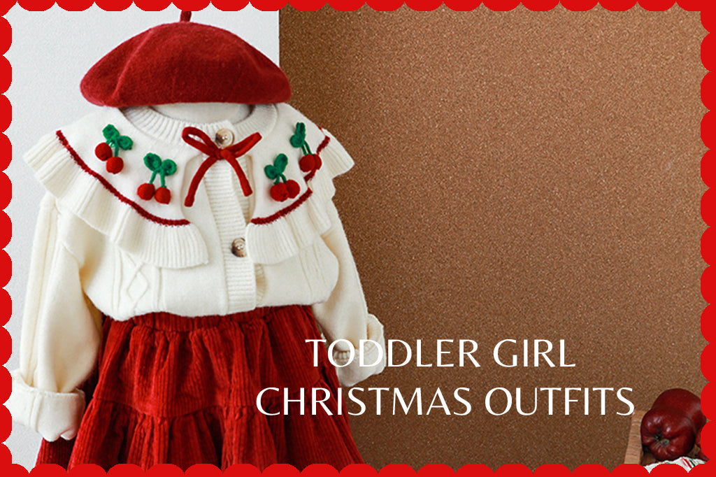 Toddler Girl Christmas Outfits for Pictures