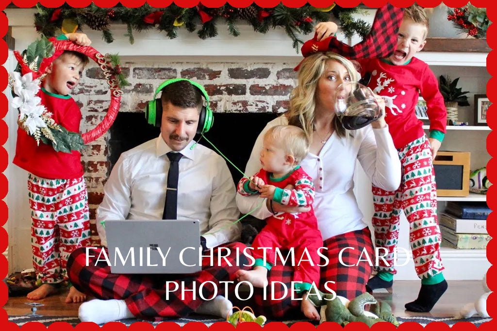 How do you take the perfect family Christmas card photo?