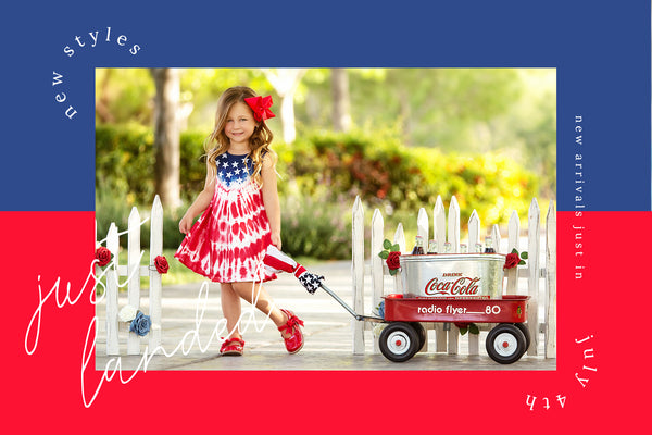  Mom & Girls 4th of July Americana Dresses & Outfits