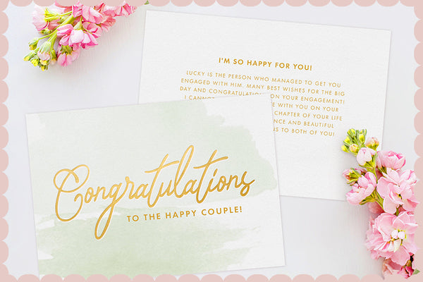 What to Write in a Wedding Card