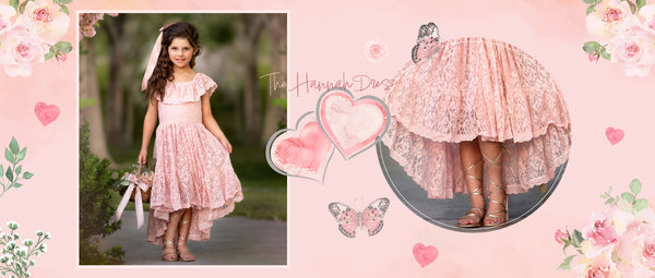 Maxi Vacation Dresses for Little Girls by Hannah Rose Vintage