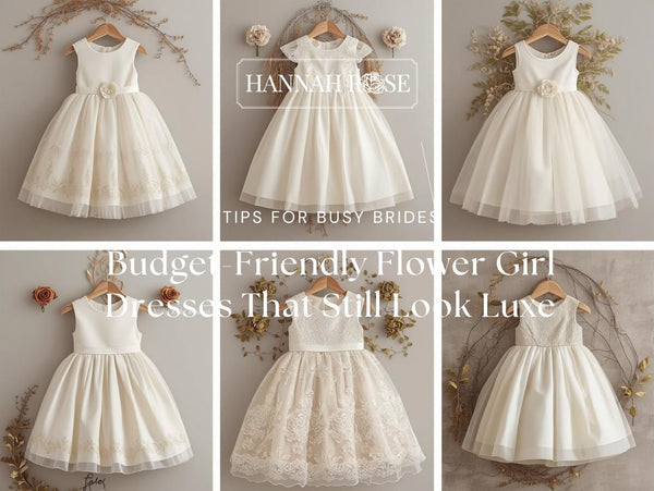 Budget-Friendly Flower Girl Dresses That Still Look Luxe - Hannah Rose Vintage Boutique