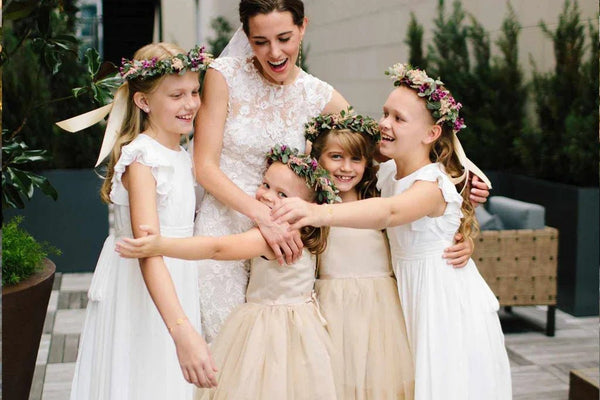 Do Flower Girl Dresses Have to Match Each Other