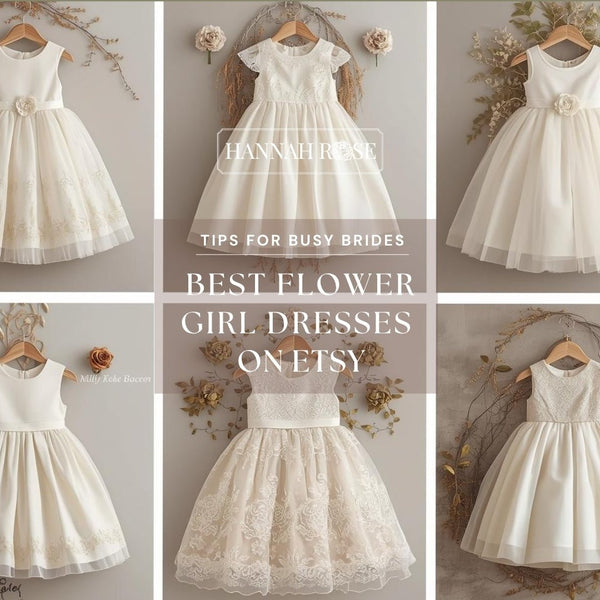 Flower Girl Dresses on Etsy - Hannah Rose Vintage Boutique