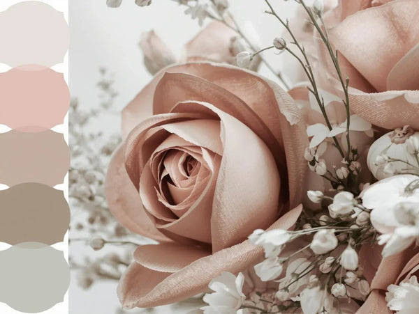 How to Pick Wedding Colors That Feel Timeless - Hannah Rose Vintage Boutique