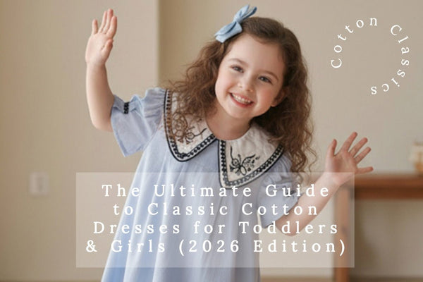 The Ultimate Guide to Classic Cotton Dresses for Toddlers & Girls (2026 Edition) - Hannah Rose Vintage Boutique