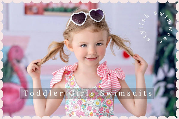 Toddler Girl Swimsuits - Hannah Rose Vintage Boutique