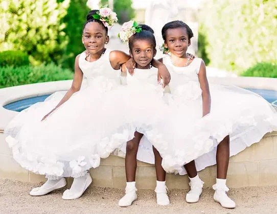 What Color Flower Girl Shoes Do I Buy? - Hannah Rose Vintage Boutique