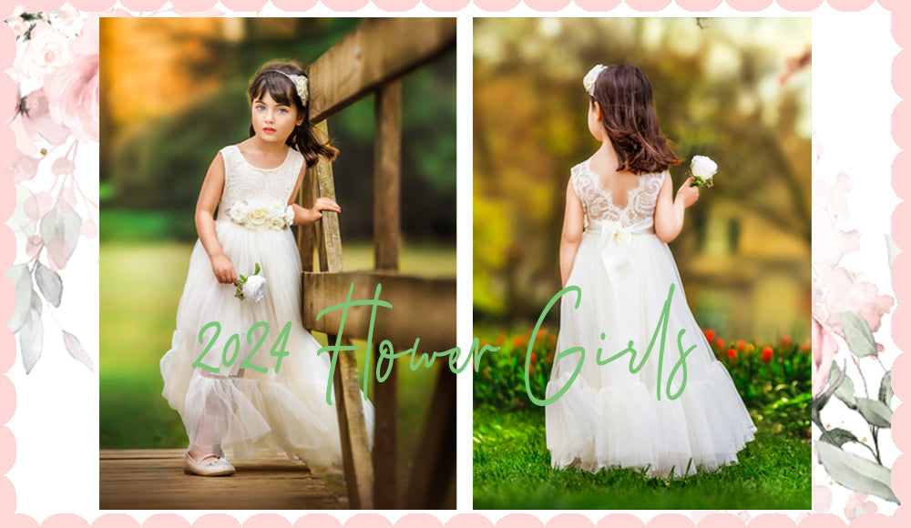 Flower Girl Dresses: The Hottest Trends for 2024 Weddings