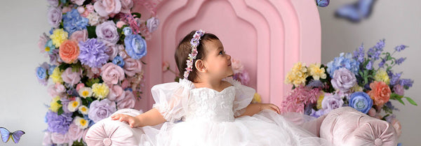 Baby Flower Girl Dresses - Hannah Rose Vintage Boutique
