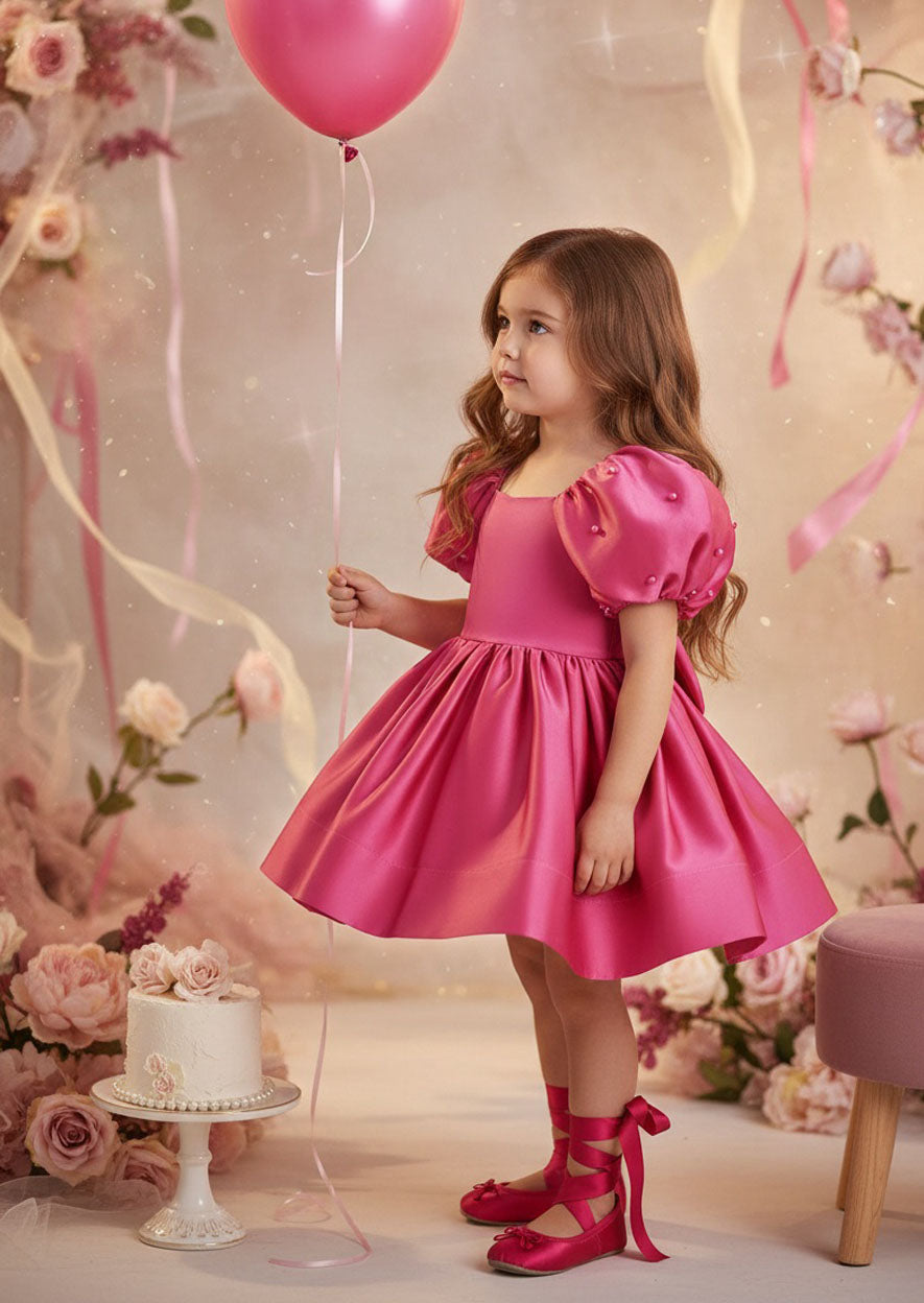 Eloise Dress in Fuchsia