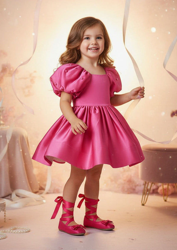 Eloise Dress in Fuchsia