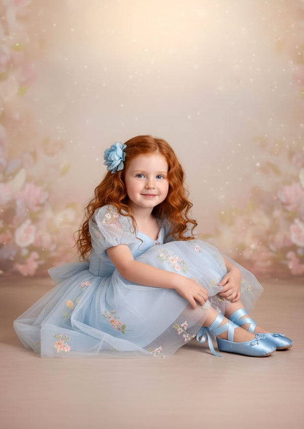 Garden Fairy Dress in Blue