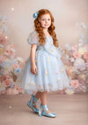 Garden Fairy Dress in Blue
