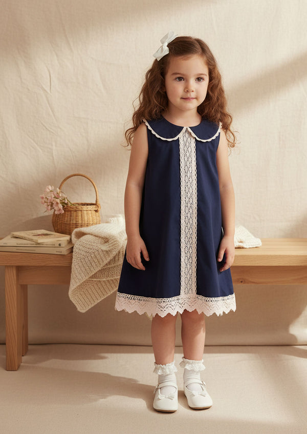 Cherished Dress in Navy