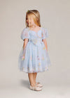 Hannah Rose Fairy in the Garden Dress - Blue