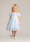 Hannah Rose Fairy in the Garden Dress - Blue