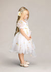 Hannah Rose Fairy in the Garden Dress - White