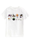 Girls Ghost Halloween Cotton Tee