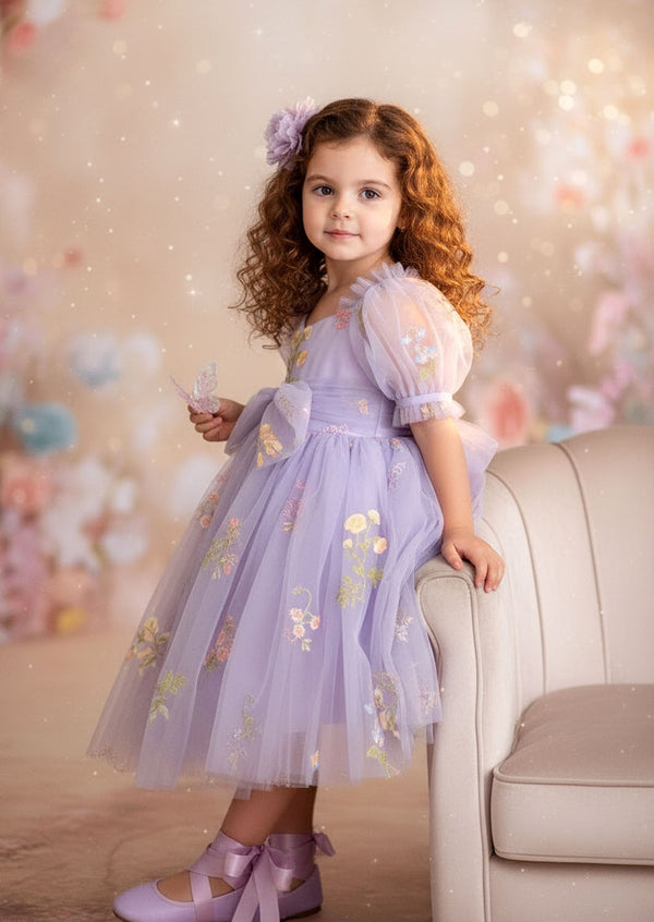 Garden Fairy Dress in Lavender