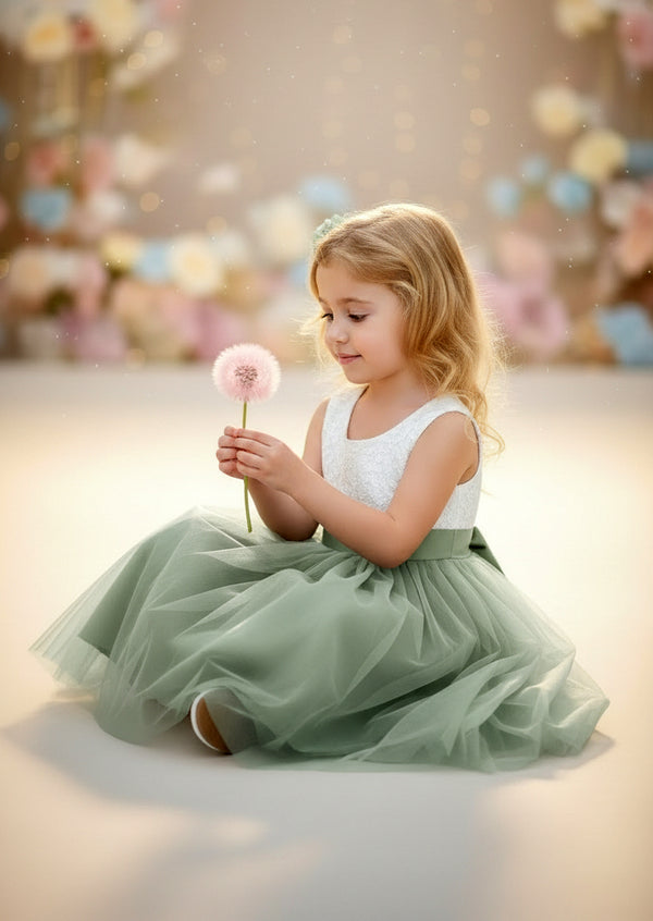 Toddler Vintage Style Flower Girl Dresses