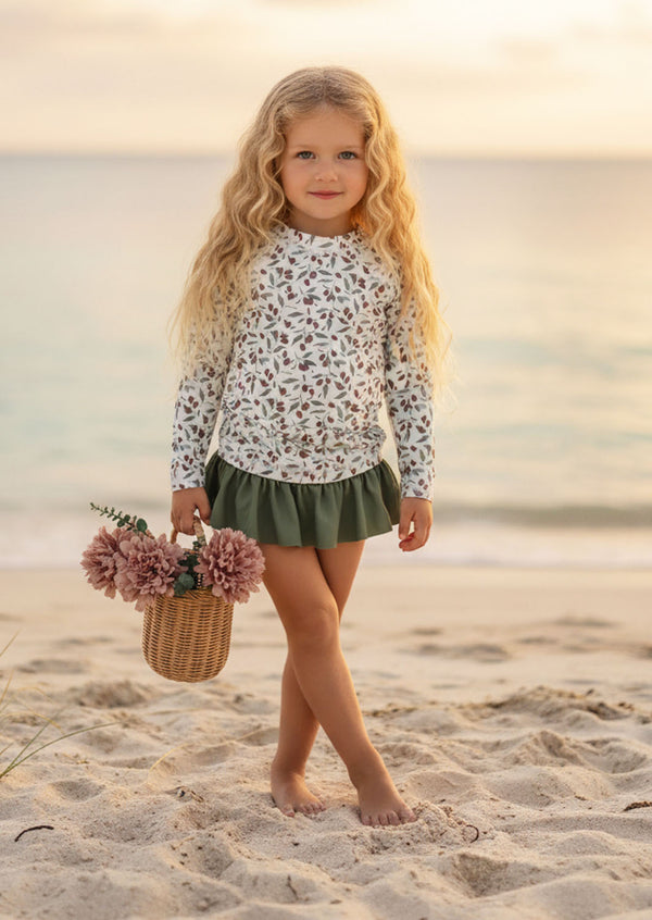 Moana 2 Piece Swimsuit in Hunter