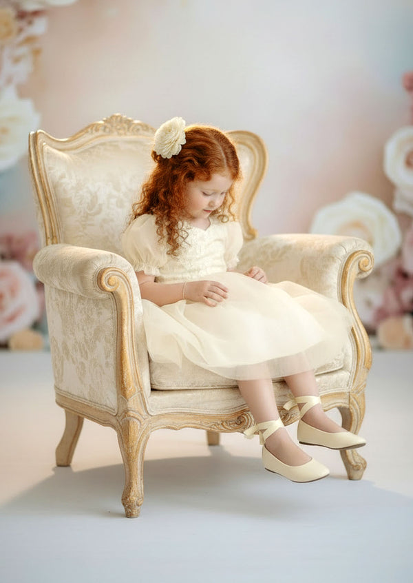 Victoria Dress in Ivory