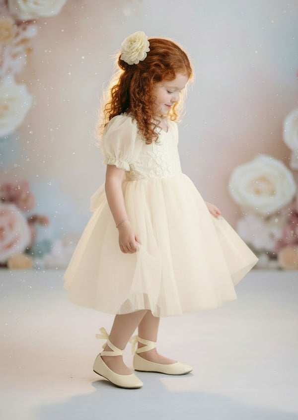 Victoria Dress in Ivory