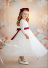 Toddler Long Sleeve Flower Girl Dresses Boho, Modern, Classic Weddings