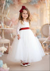 Toddler Long Sleeve Flower Girl Dresses Boho, Modern, Classic Weddings