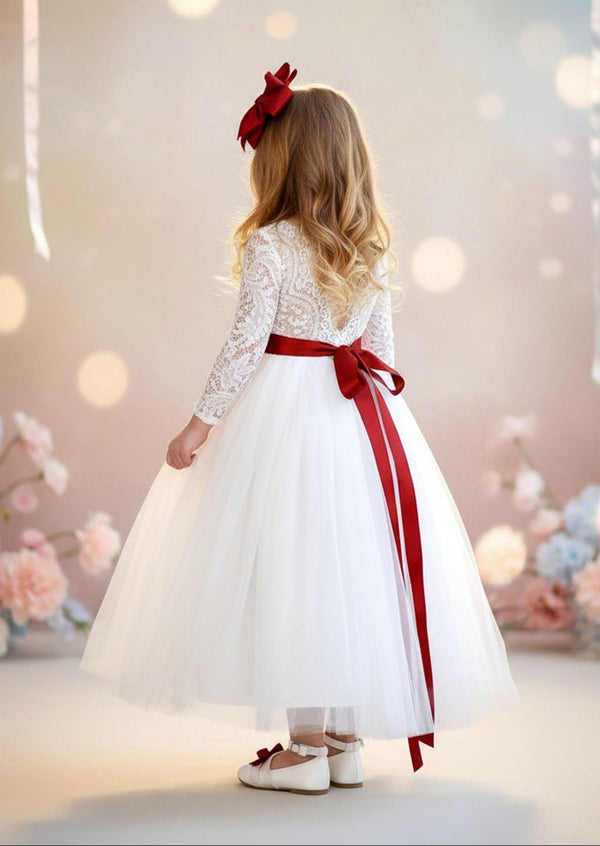 Toddler Long Sleeve Flower Girl Dresses Boho, Modern, Classic Weddings