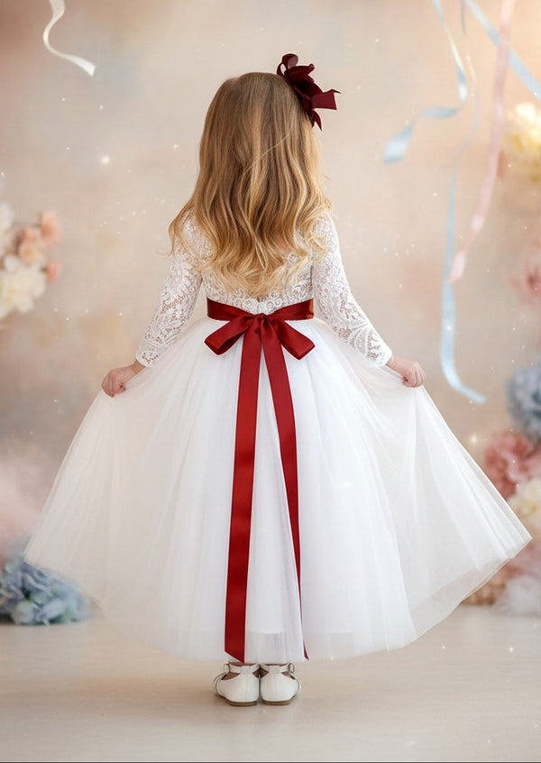Toddler Long Sleeve Flower Girl Dresses Boho, Modern, Classic Weddings