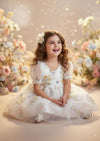 Garden Fairy Dress in White