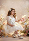Garden Fairy Dress in White
