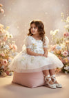 Garden Fairy Dress in White