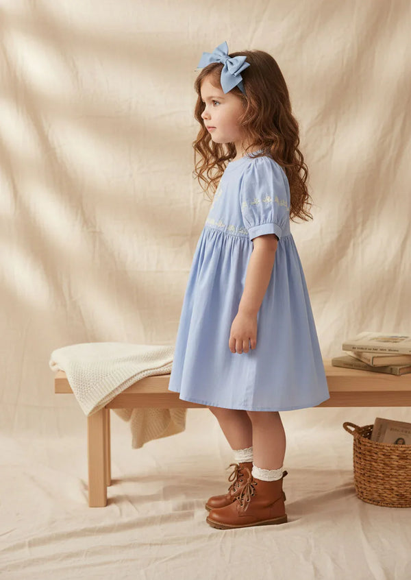 Wren Dress in Blue