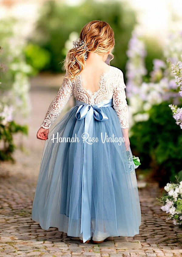 Long Sleeve Flower Girl Dresses