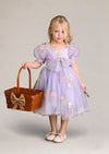 Hannah Rose Fairy in the Garden Dress - Lavender