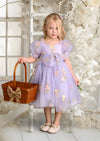 Hannah Rose Fairy in the Garden Dress - Lavender