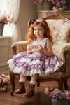 Lavender Ruffles Dress