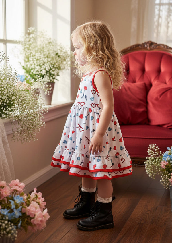 toddler girls colorful play dress