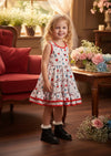 toddler girl birthday twirl dress in fun prints