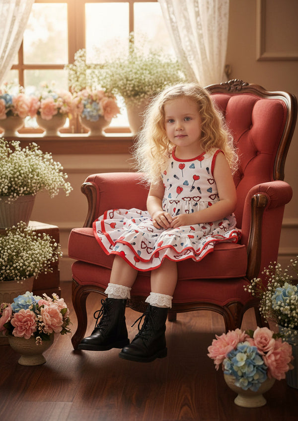 toddler and little girls casual everyday dresses in fun prints