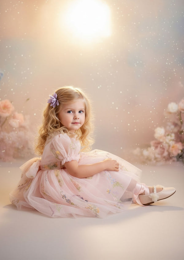 Garden Fairy Dress in Pink