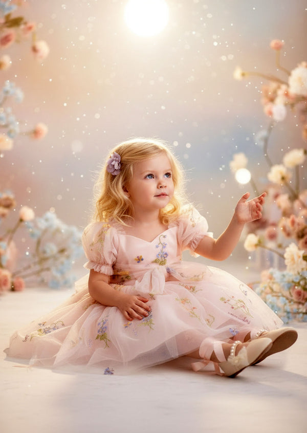 Garden Fairy Dress in Pink